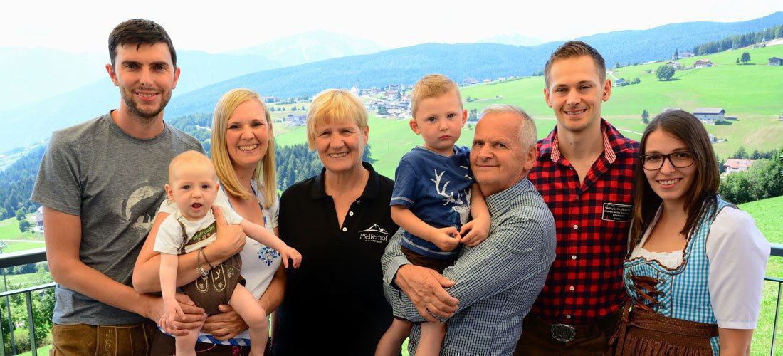 Pfeiferhof - Familie Unterkircher aus Meransen